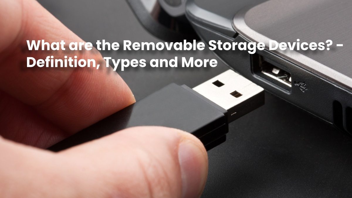What are the Removable Storage Devices? – Definition, Types and More